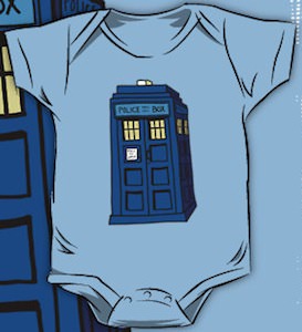 Tardis Baby Bodysuit