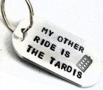 Doctor Who My Other Ride Is The Tardis Key Chain