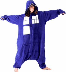 Tardis Kigurumi One Piece Pajamas Costume