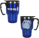 Doctor Who Tardis and Logo Tavel Mug