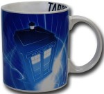Doctor Who Blue And White Tardis Mug