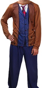 David Tennant 10th Doctor Costume Pajama Set