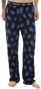 Dr. Who Tardis Pajama Pants
