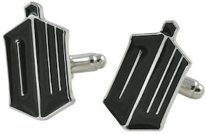 Doctor Who Tardis logo cufflinks