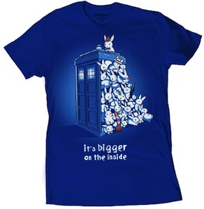 Dr. Who Tardis Bigger On The Inside T-Shirt