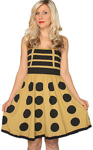 Dr. Who Gold Dalek Dress