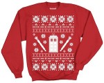 Doctor Who Red Christmas Sweater
