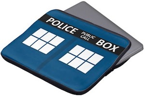 Dr Who Tardis Laptop Sleeve