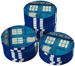 Tardis Poker Chips