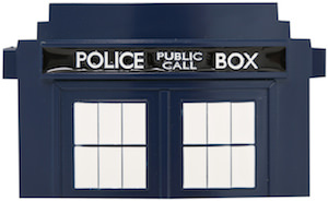 Dr. Who Tardis die-cut Belt Buckle