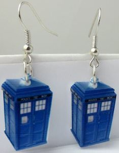 Dr. Who Tardis Earrings