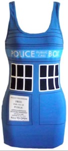 Dr. Who Tardis tank top dress