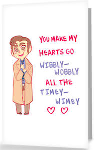 Wibbly-Wobbly Timey-Wimey Valentine’s Card