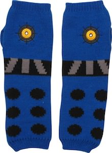 dr. who Blue Dalek Arm Warmers