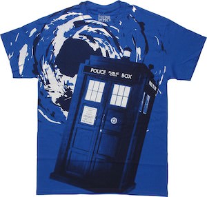 Dr. Who Tardis t-shirts