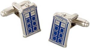 Dr. Who Tardis Cufflinks