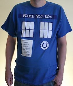 Tardis costume t-shirt 