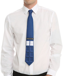 Doctor Who Tardis Neck Tie