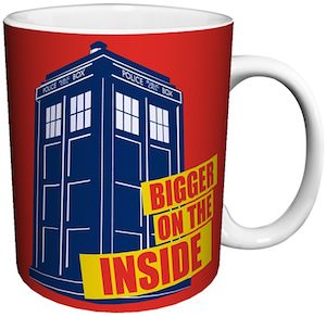 dr. who Tardis Bigger On The Inside Mug