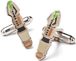Doctor Who Sonic Screwdriver Cufflinks from the 11th Doctor