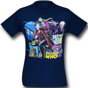 11th Doctor Who Comic T-Shirt