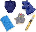 Doctor Who 5 Piece Cookie Cutter Set