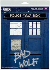 Tardis Bad Wolf Magnetic Jigsaw Puzzle