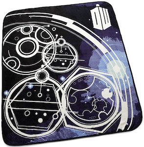 Doctor Who Gallifrey Symbols Blanket