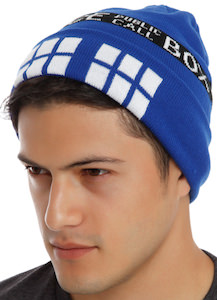 Doctor Who Tardis Watchman Beanie Hat