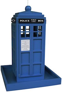 Dr. Who Tardis Bird Feeder