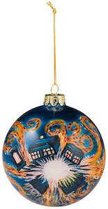 Doctor Who Exploding Tardis Christmas tree Ornament
