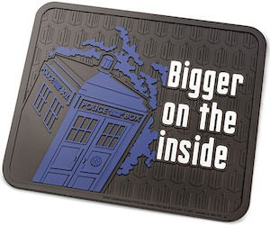Doctor Who Tardis Rubber Doormat