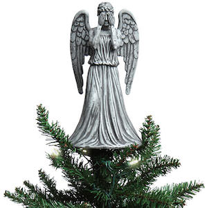 Weeping Angel Christmas Tree Topper
