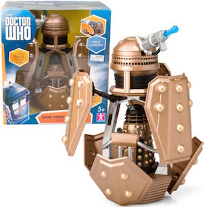 Doctor Who Dalek Patrol Ship And Pilot