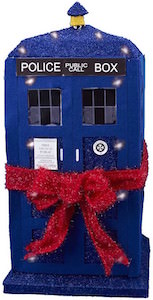 Tardis Light Up 28 Inch Christmas Display