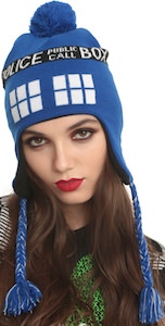 Doctor Who Tardis laplander hat