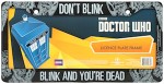 Dr Who Weeping Angel Licence Plate Frame