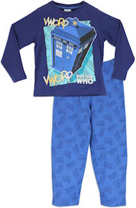 Doctor Who Tardis Vworp Vworp boys Pajama