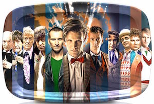 Doctor Who 11 Doctor's Serving Tray