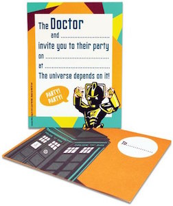 Cyberman Party Invitations