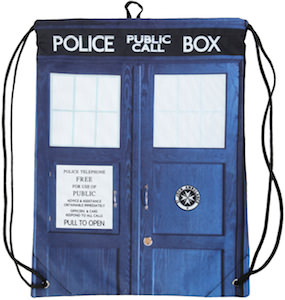 Doctor Who Tardis Cloth Back Sack