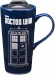 Doctor Who Tardis Ceramic Travel Mug