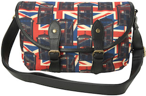 Union Jack Tardis Crossbody Handbag