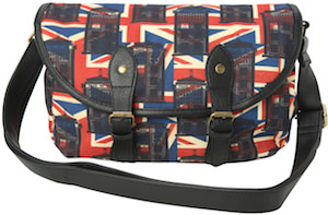 Doctor Who Union Jack Tardis Crossbody Handbag