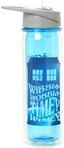 Wibbly Wobbly Timey Wimey Water Bottle