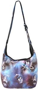 Dr. Who Tardis In Space Hobo HandBag