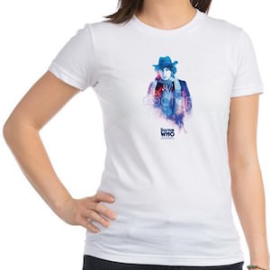 Doctor Who The Fourth Doctor Galaxy T-Shirt