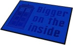 Doctor Who Tardis Bigger On The Inside Doormat