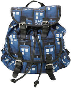 Tardis Bad Wolf Slouch Backpack