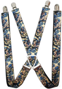 Doctor Who Exploding Tardis Suspenders